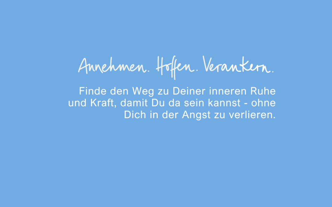 Neues Online-Programm: Annehmen. Hoffen. Verankern.